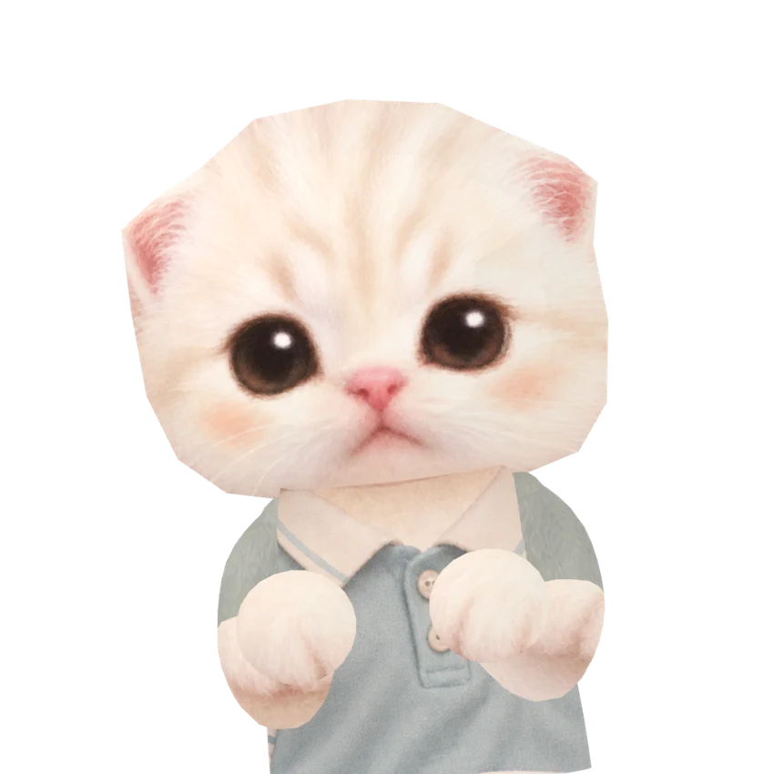 Cute cat in a cruise outfit
